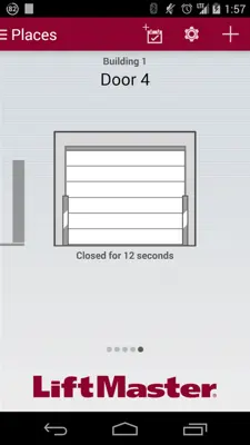 LiftMaster android App screenshot 2