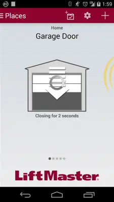 LiftMaster android App screenshot 5